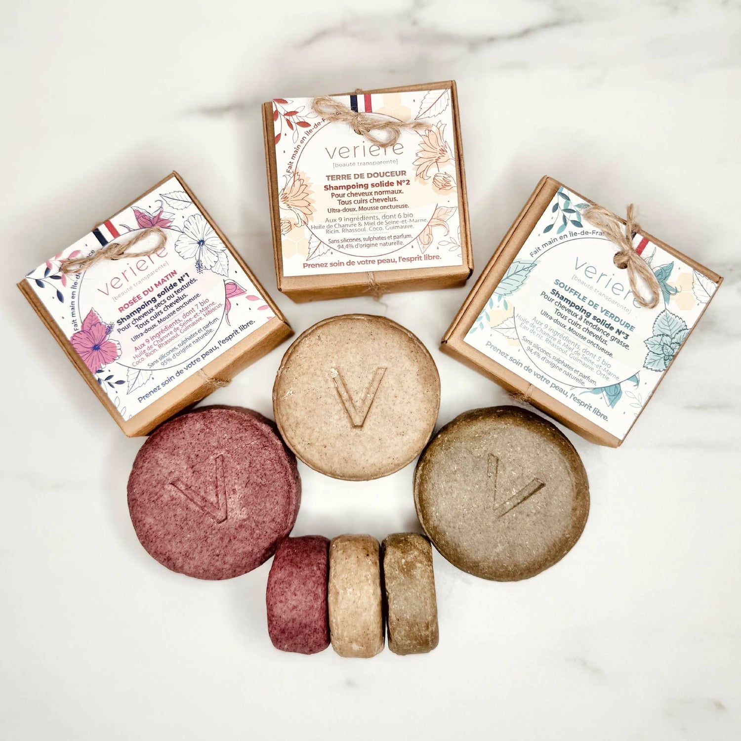 Shampoings solides & Soins Cheveux naturels