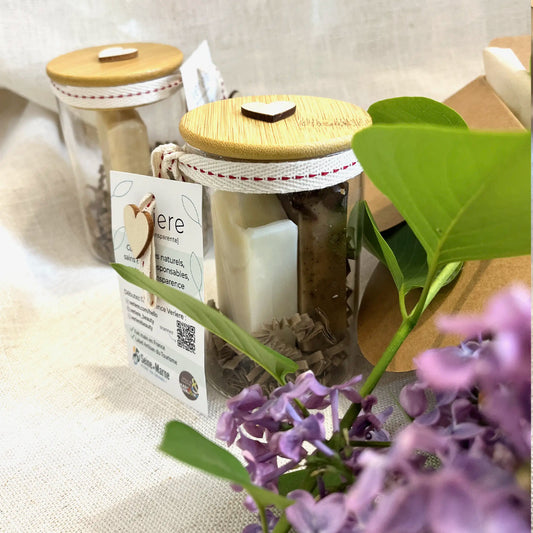 The Jar of local Christmas soaps