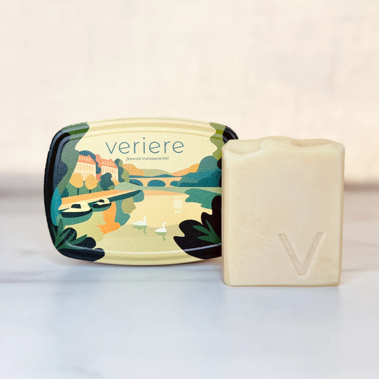 Boîte à savon et son savon local Noël