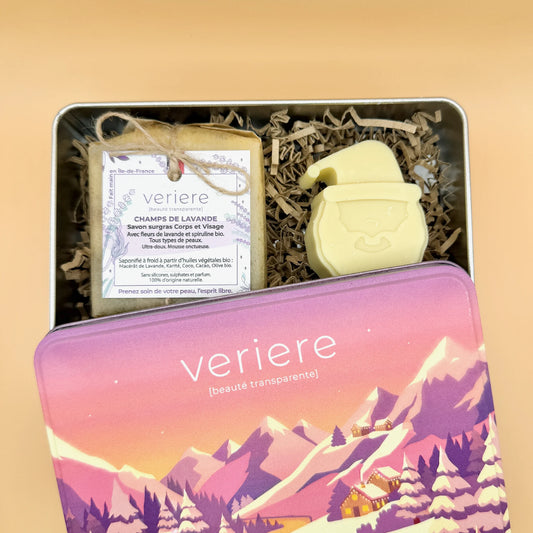 Coffret savons de Noël à personnaliser