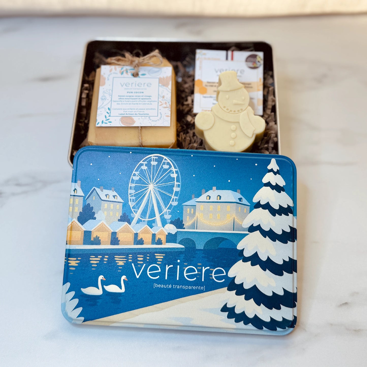 Coffret savons Le Duo à personnaliser