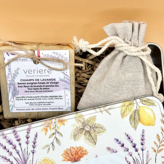 Coffret savons à personnaliser