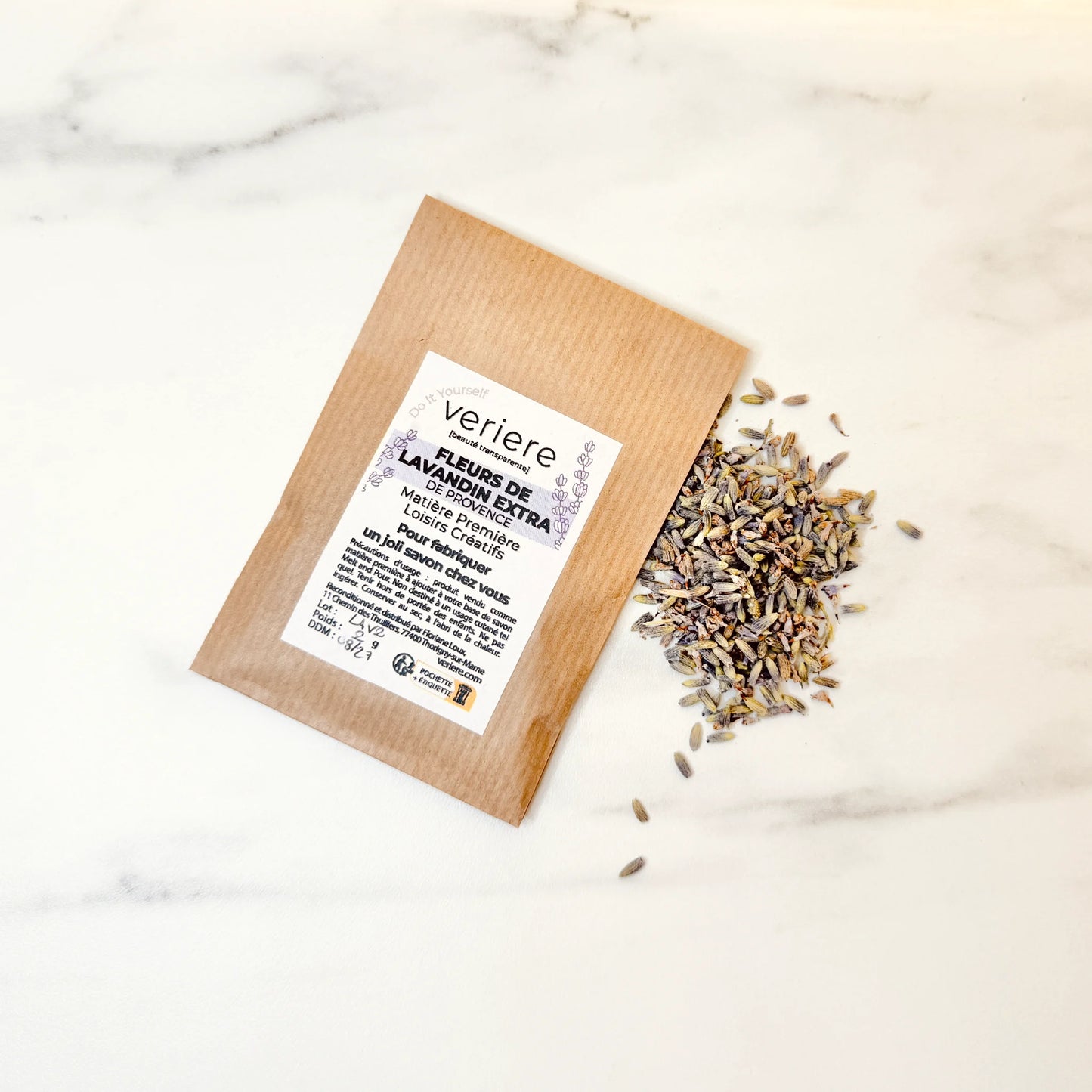 Fleurs de Lavandin Extra pour votre savon maison