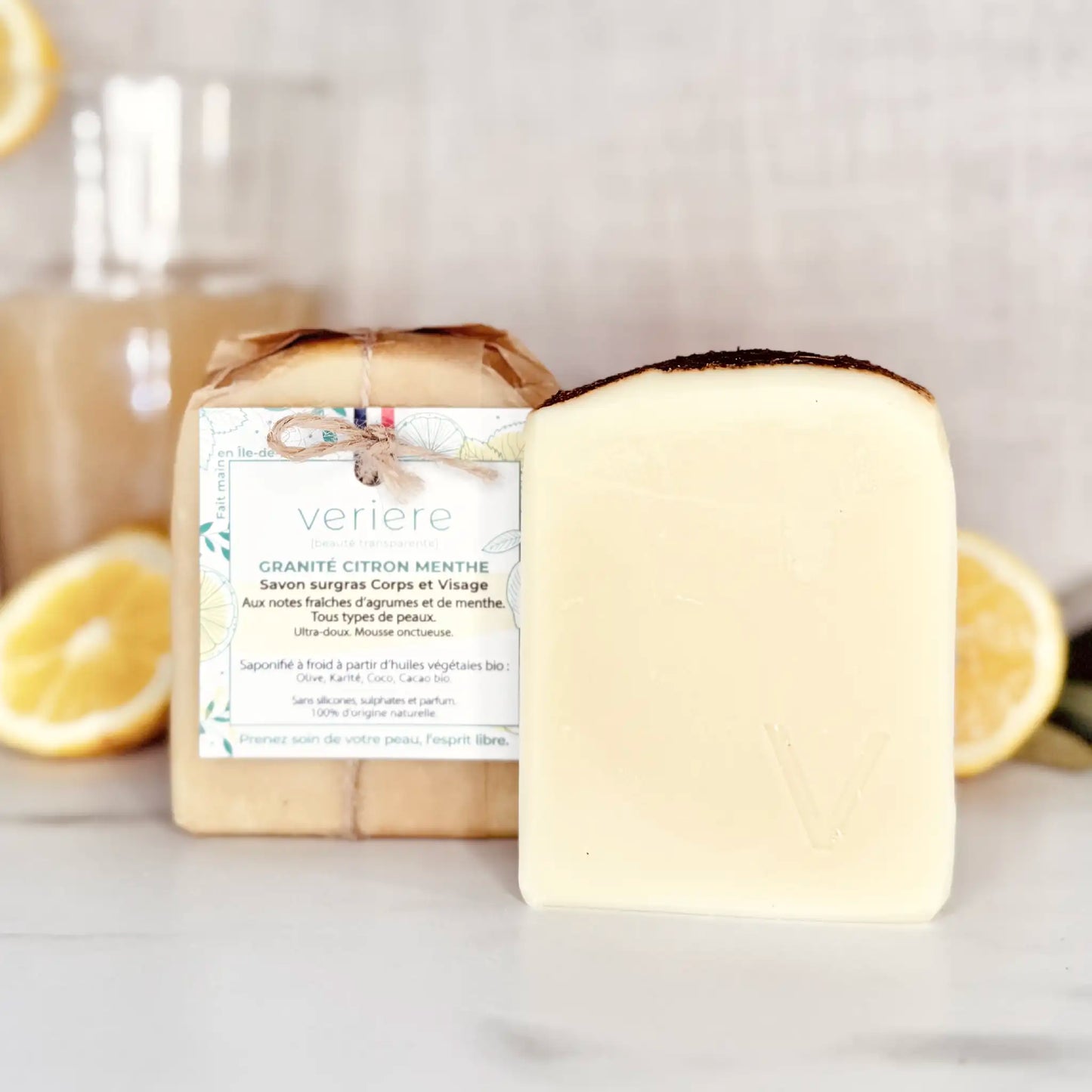 Le Savon Granité Citron Menthe