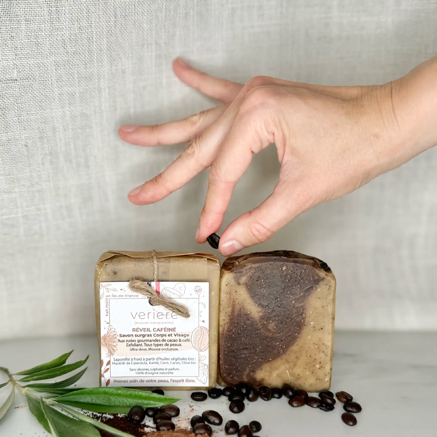 Le Savon Réveil Caféiné