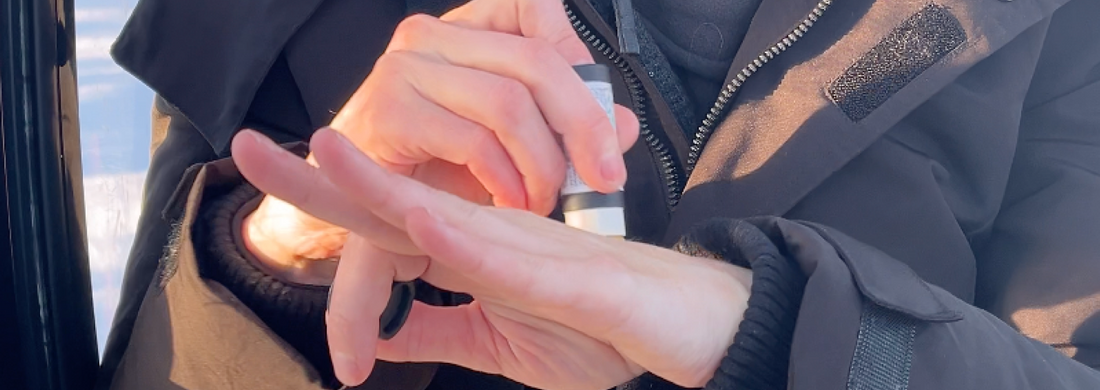 Baume Nutri-Ultime testé sous -15°C en Laponie