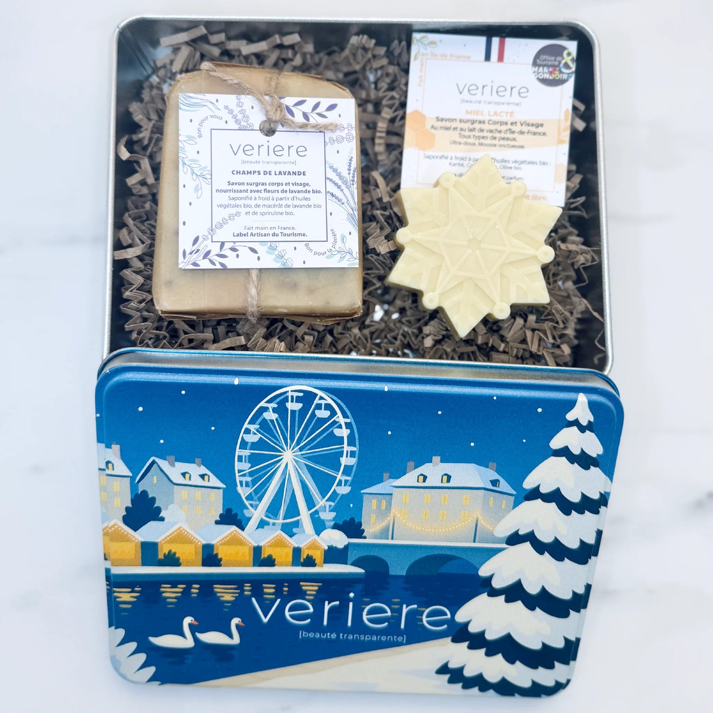 Le Duo soap box to personalize