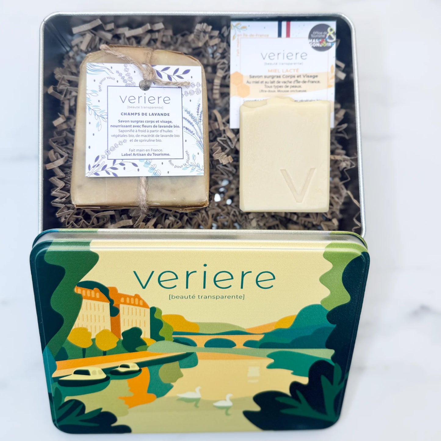 Le Duo soap box to personalize