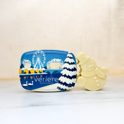 Boîte à savon et son savon local Noël