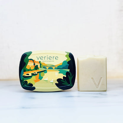 Boîte à savon et son savon local Noël