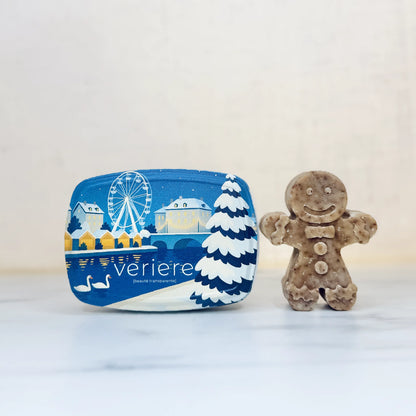 Boîte à savon et son savon local Noël