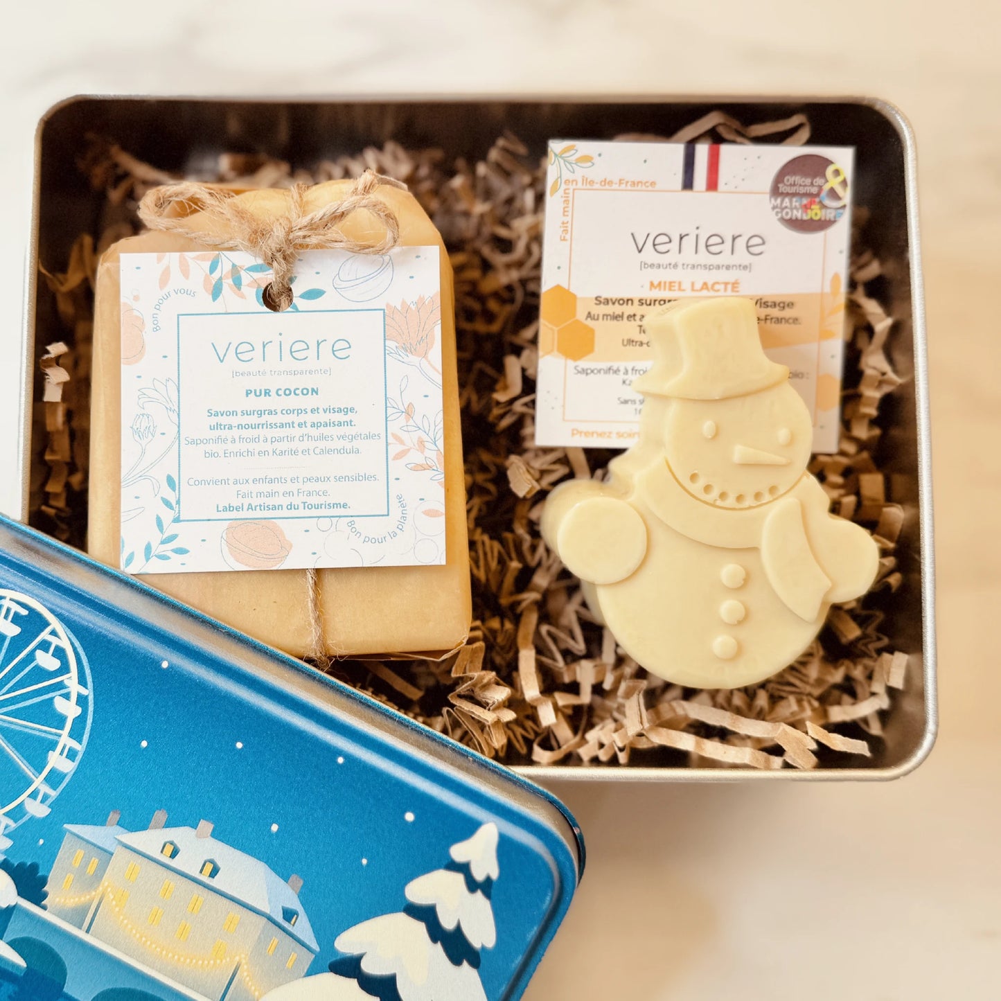 Coffret savons Le Duo à personnaliser
