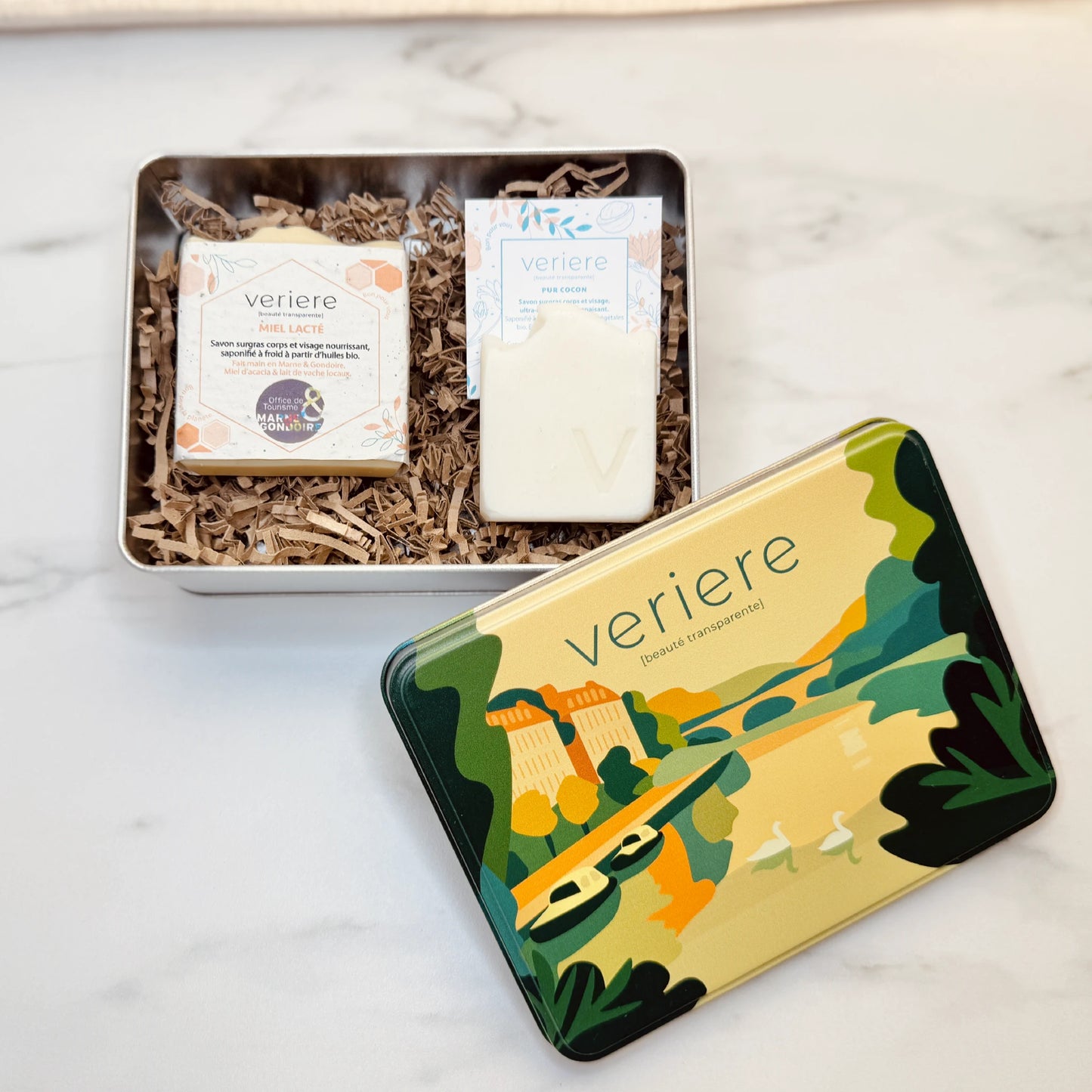 Coffret savons Le Duo à personnaliser