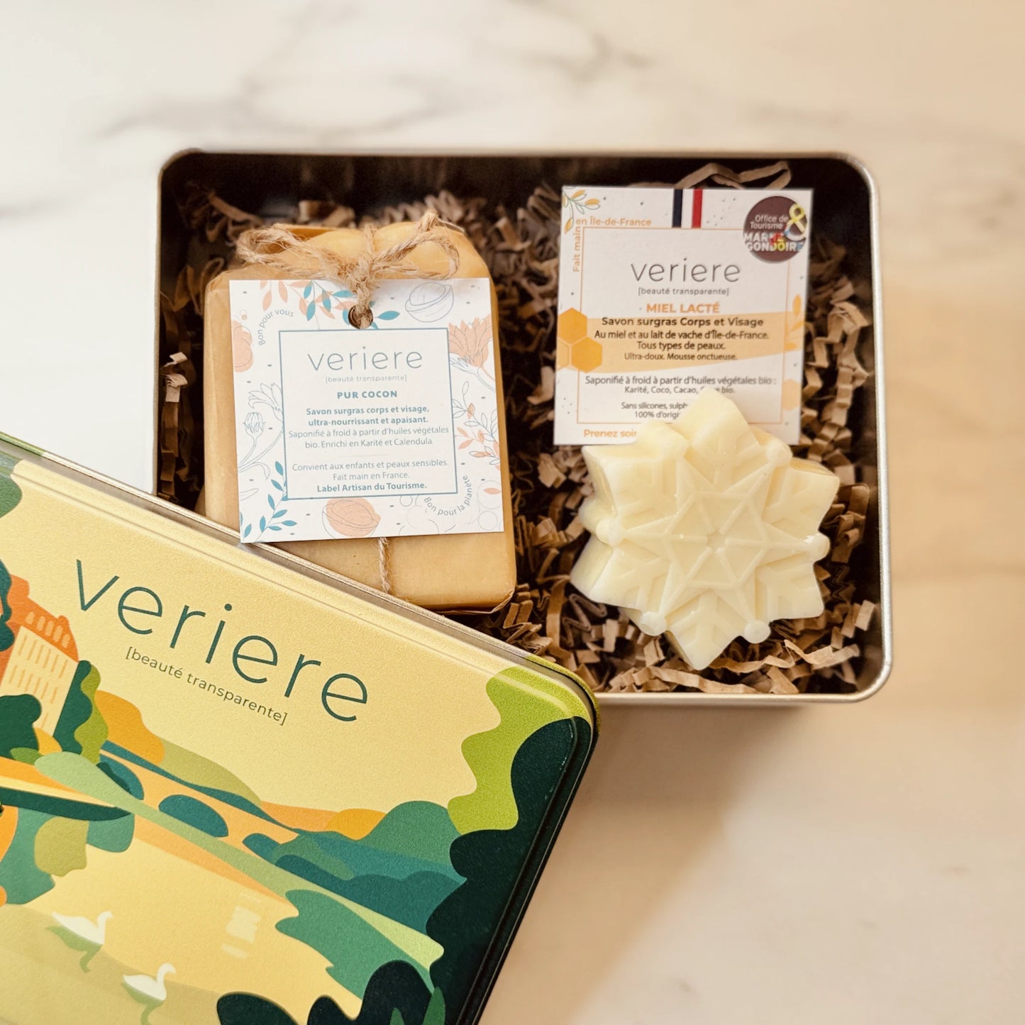 Coffret savons Le Duo à personnaliser