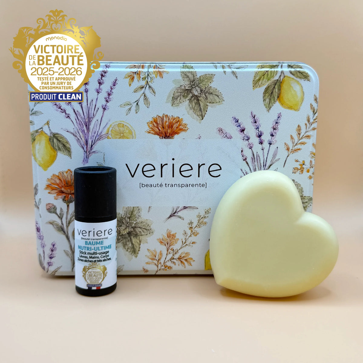 Coffret cadeau Baume & Savon Coeur