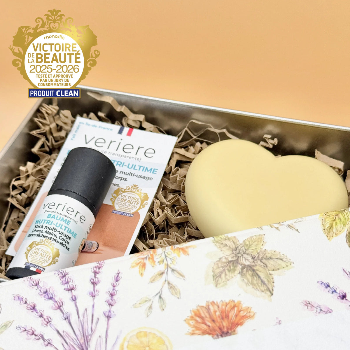 Coffret cadeau Baume & Savon Coeur
