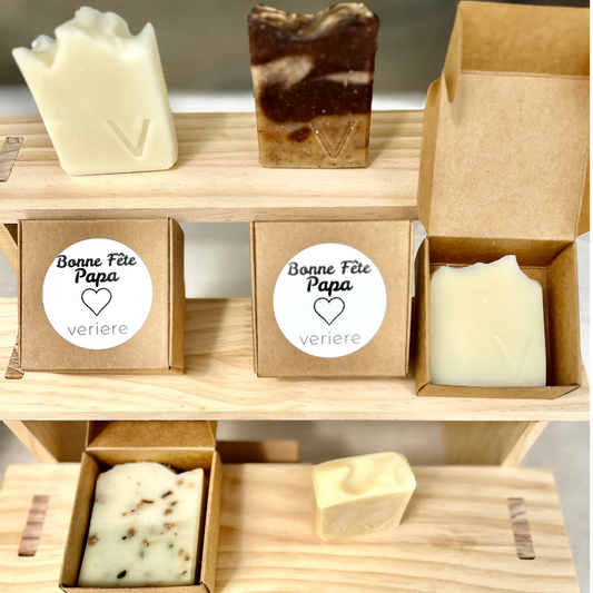 Coffret savon Bonne Fête Papa
