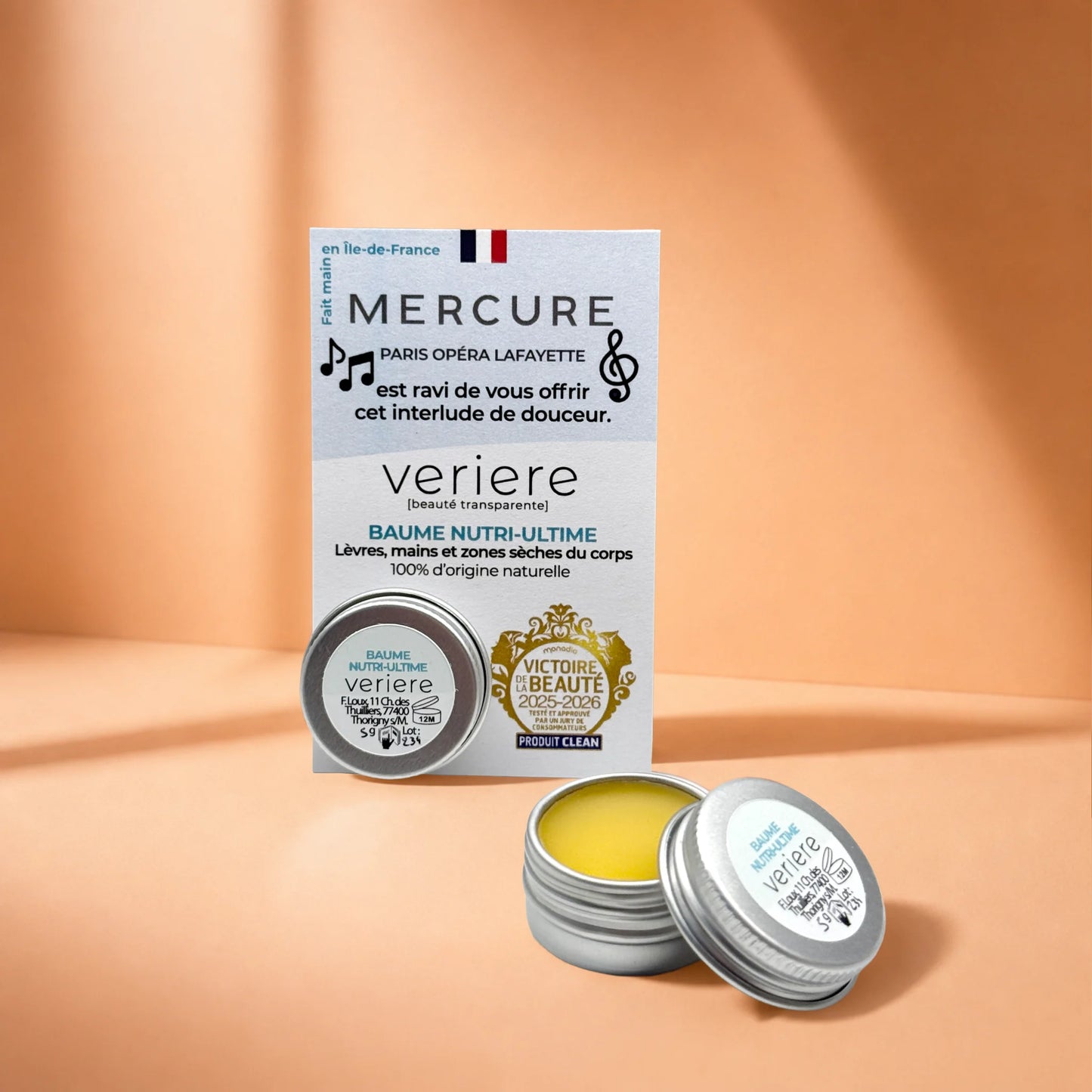 Baume Victoire de la Beauté pour goodies personnalisables