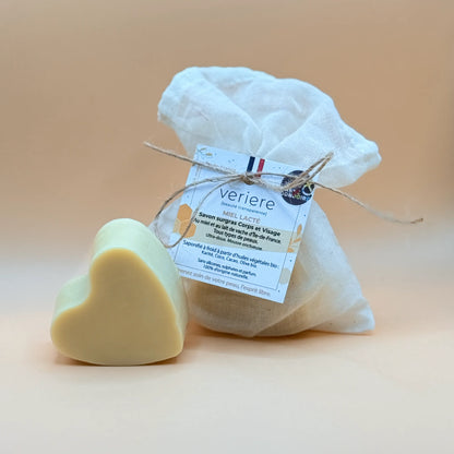 Le Pochon avec Savon Coeur Fête des Mères