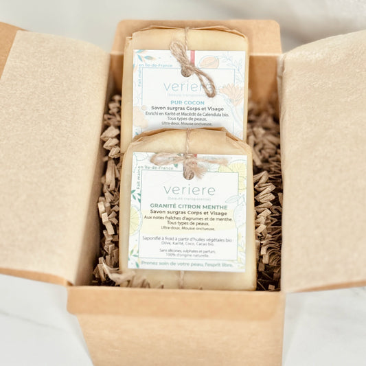 Le Duo soap box to personalize