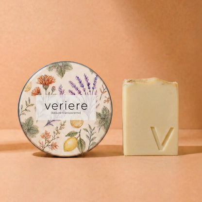 Boîte à savon et son savon local