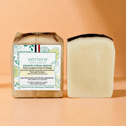 Lemon Mint Granita Soap