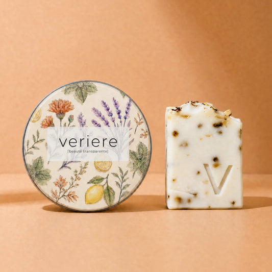 Boîte à savon et son savon local