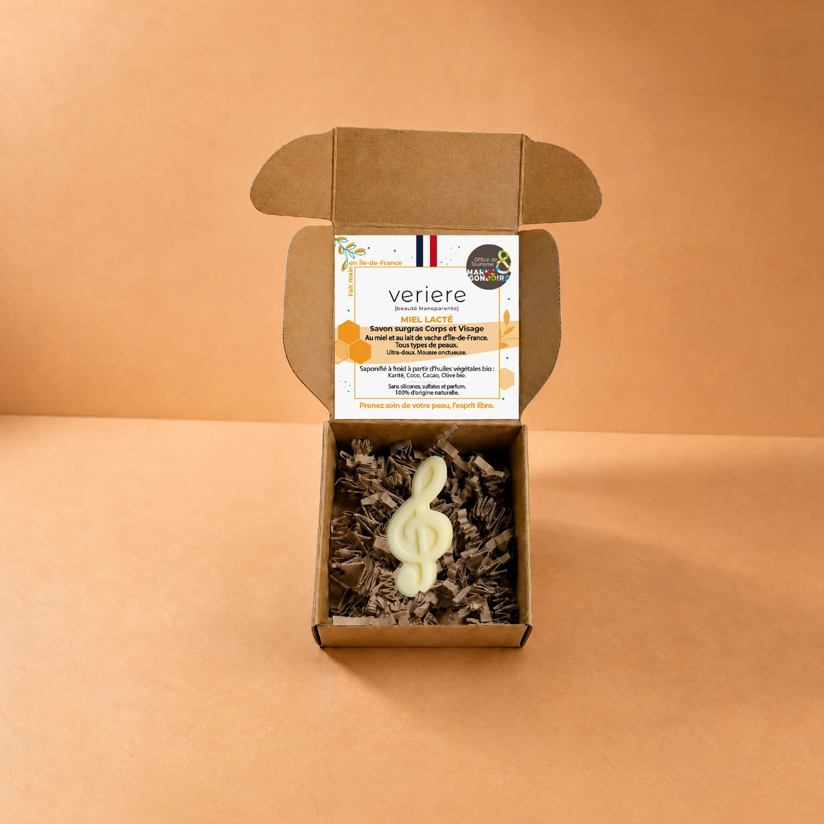 Coffret cadeau savon personnalisable