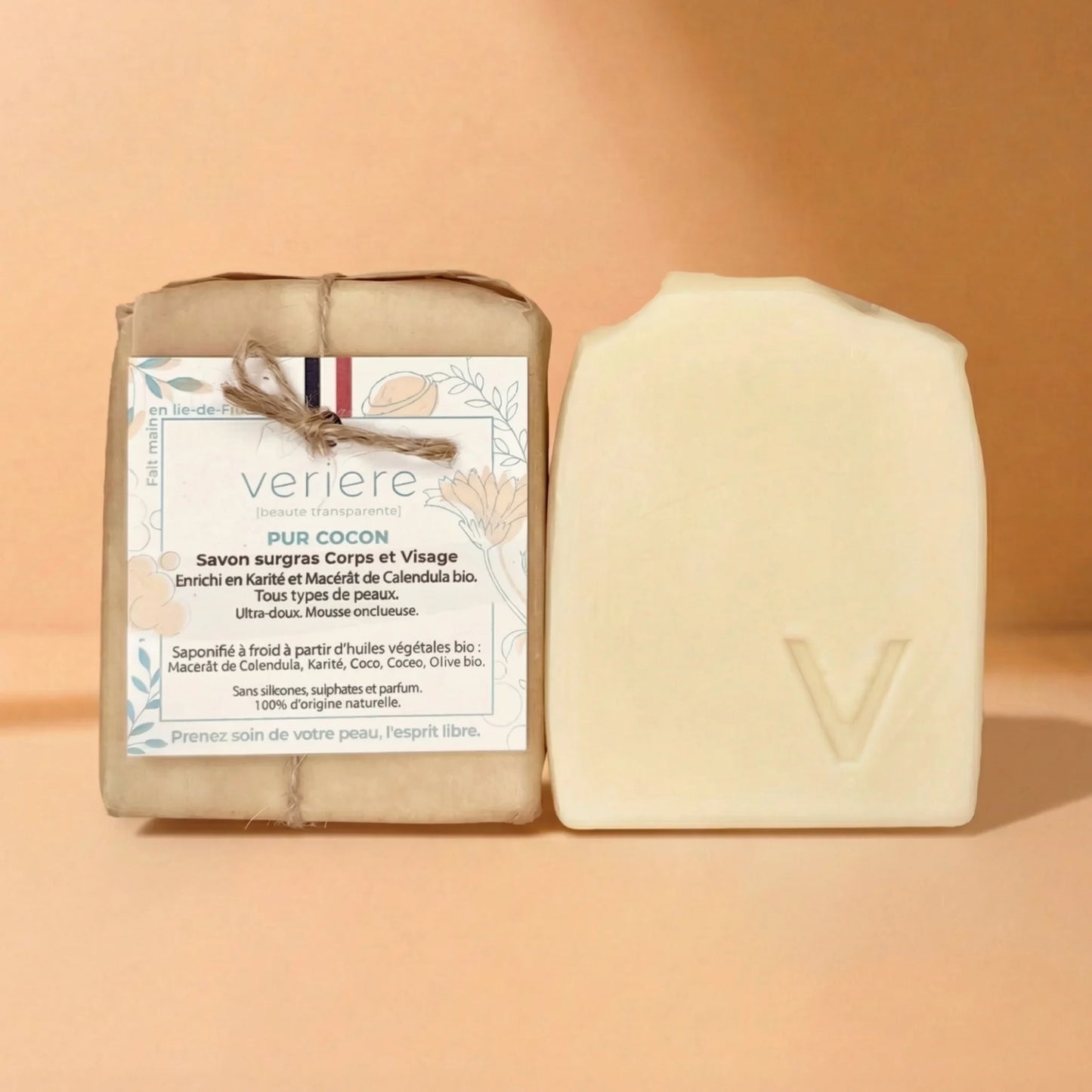 Jabón de capullo puro