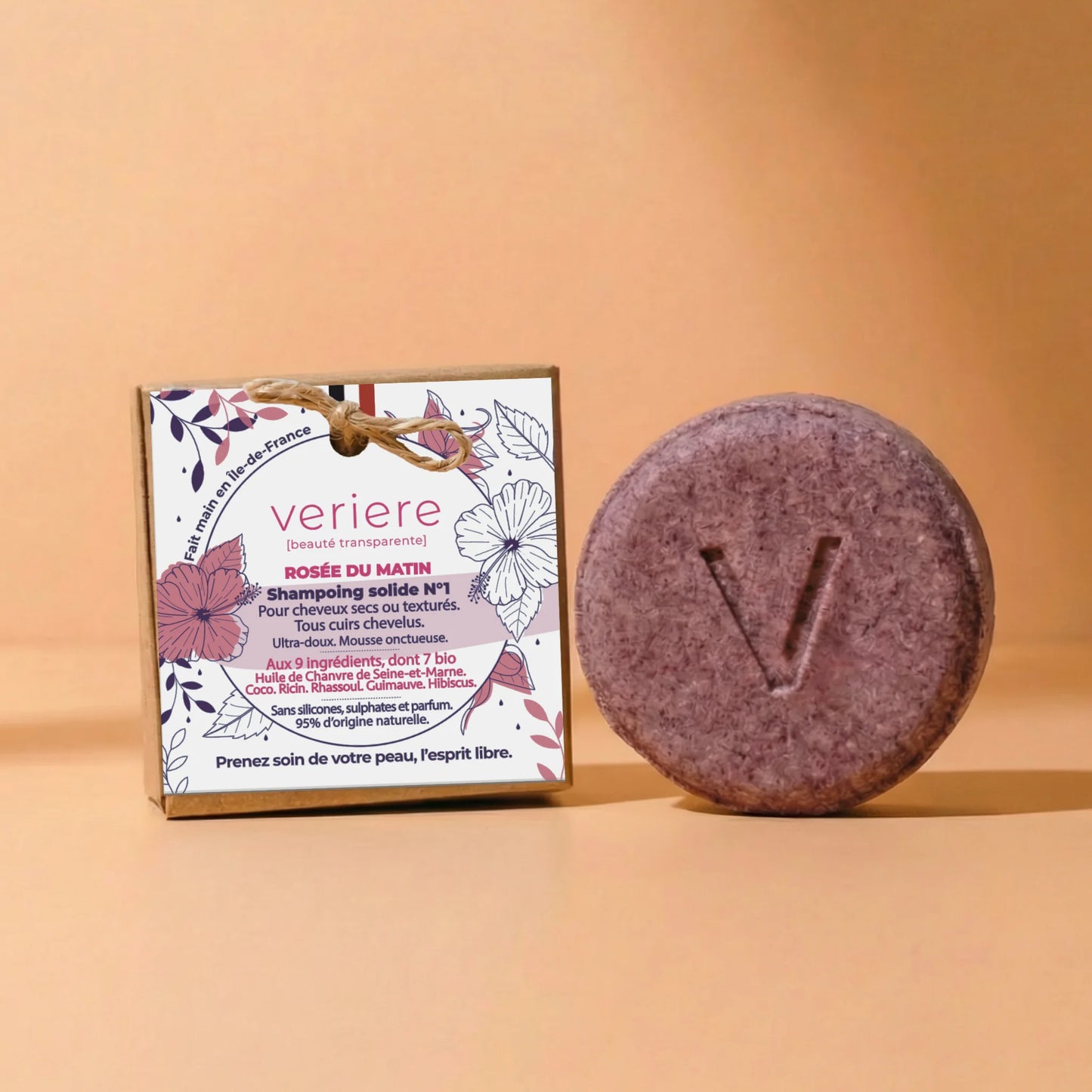 Champú sólido N°1 | Rocío de la mañana