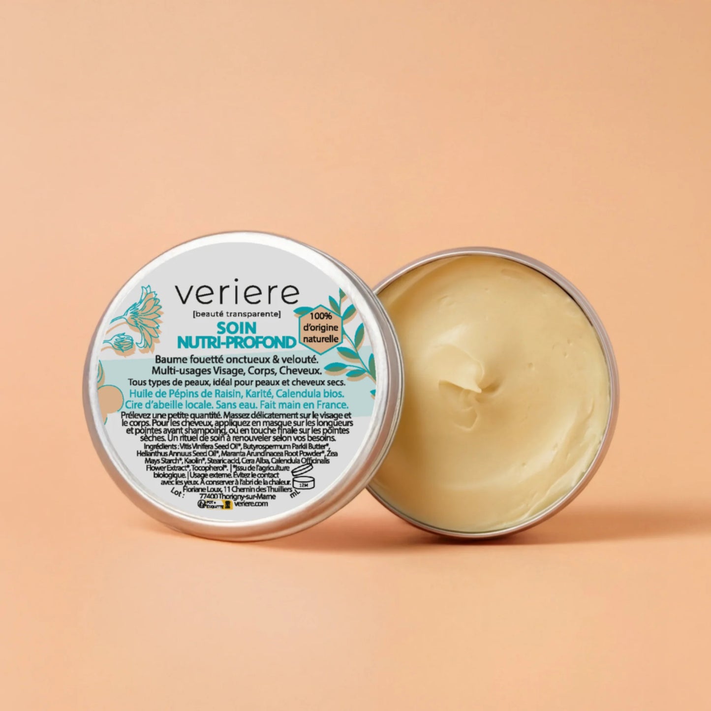 Soin Nutri-Profond rechargeable | Baume fouetté onctueux Visage, Corps, Cheveux