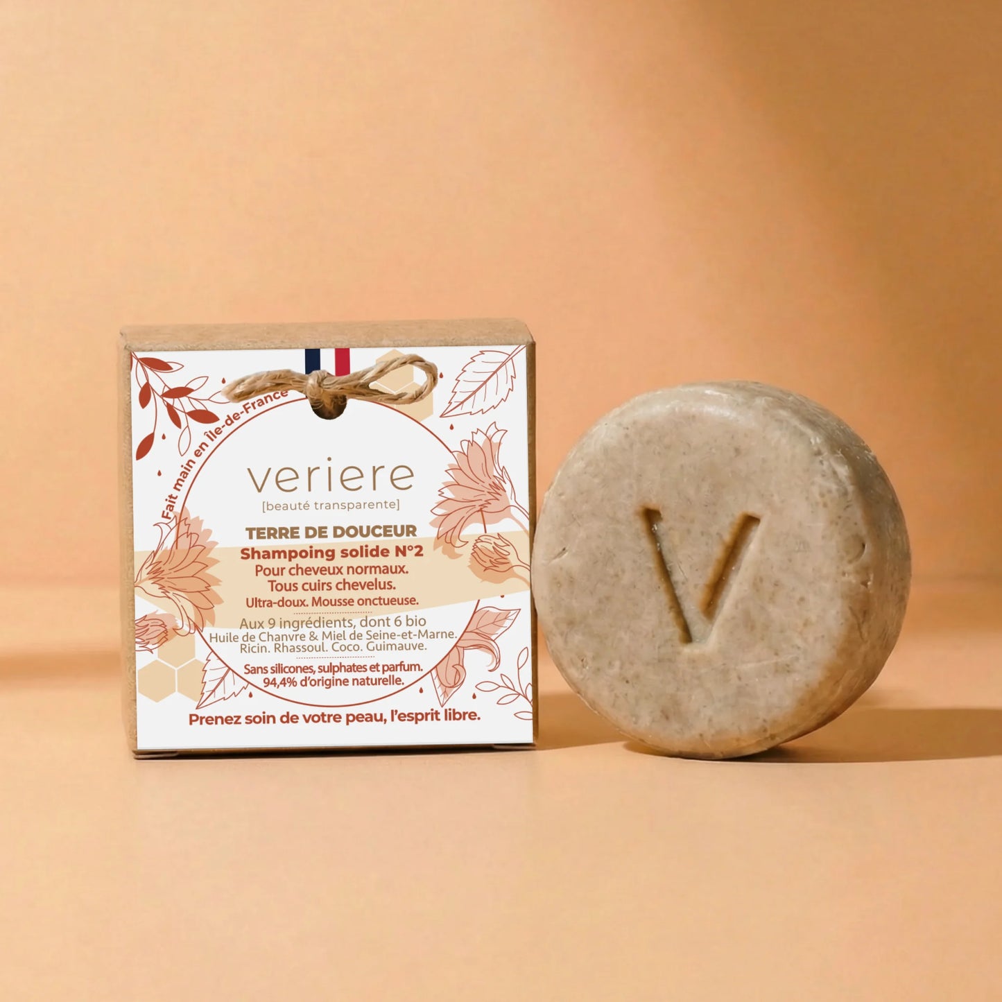 Champú sólido N°2 | Tierra de dulzura