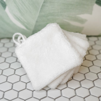 Lot de lingettes démaquillantes lavables zéro déchet